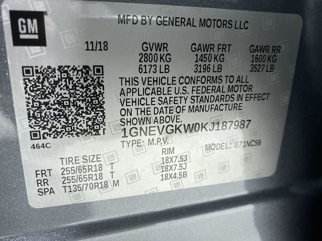 Thumbnail: 2019 Chevrolet Traverse - 19