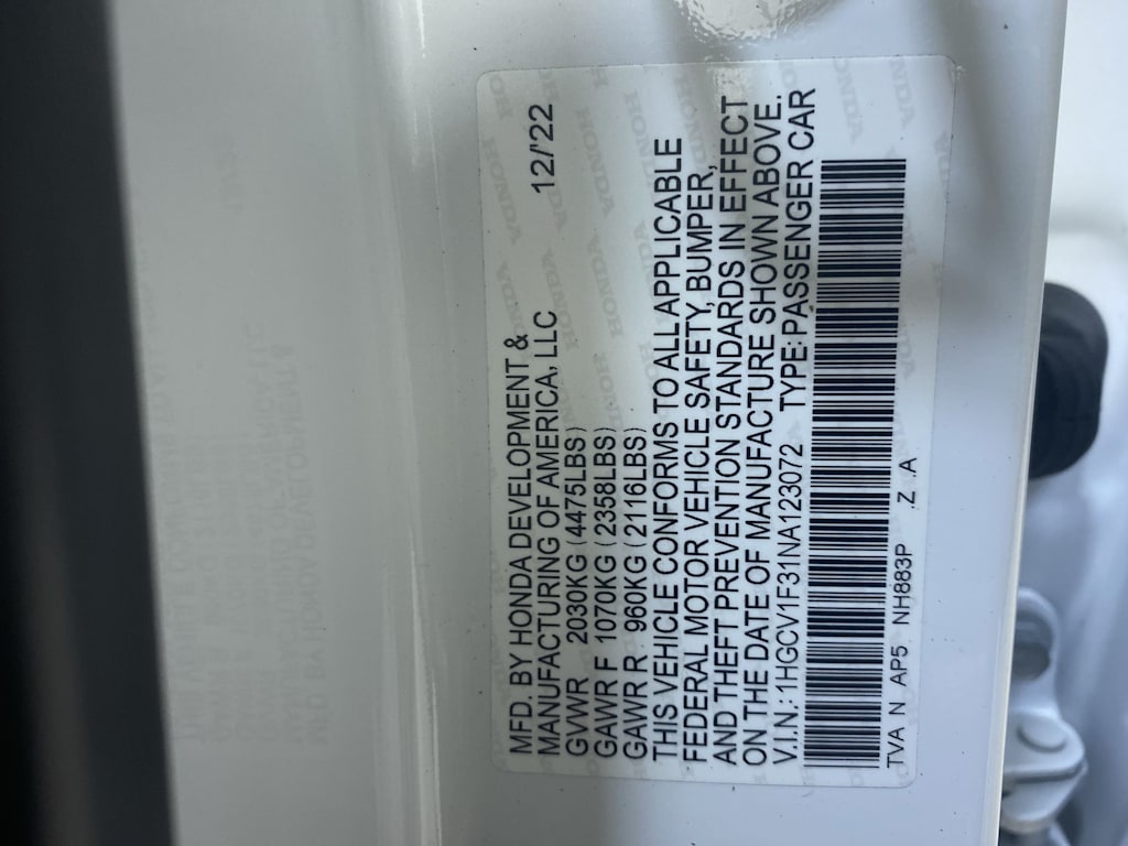 Thumbnail: 2022 Honda Accord - 18