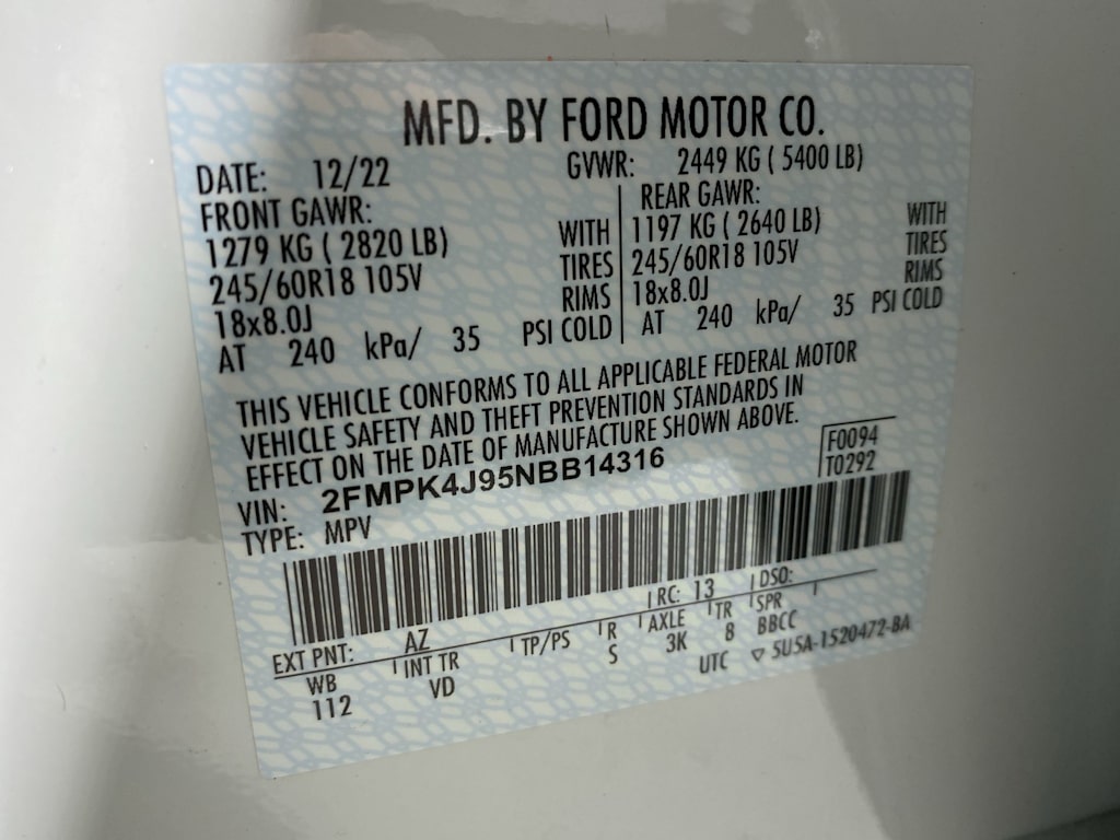 Thumbnail: 2022 Ford Edge - 17