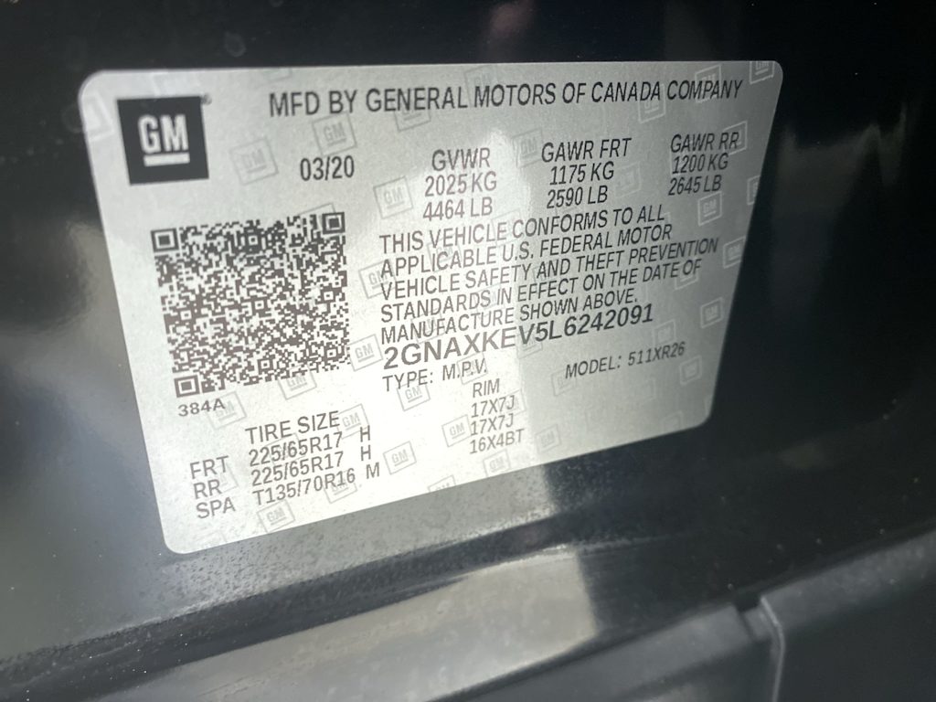 Thumbnail: 2020 Chevrolet Equinox - 18