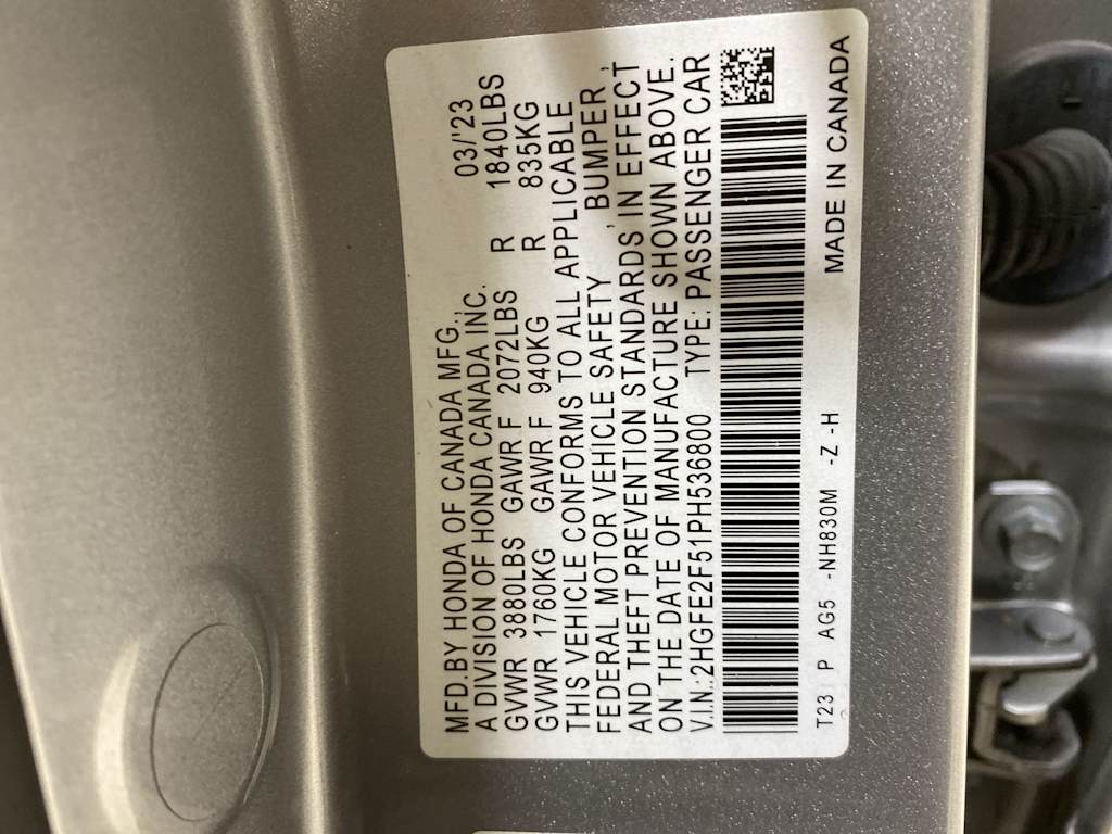 Thumbnail: 2023 Honda Civic - 18