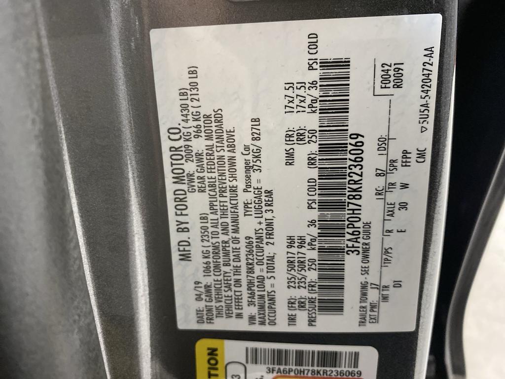 Thumbnail: 2019 Ford Fusion - 19