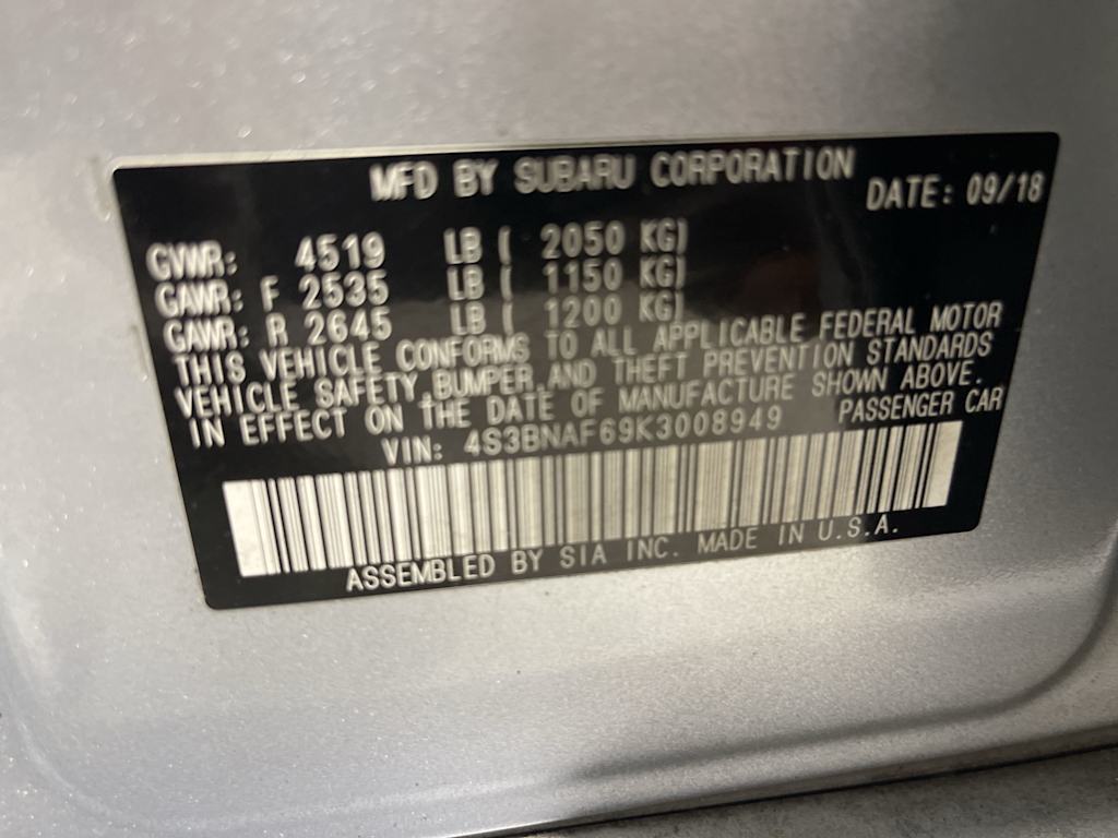 Thumbnail: 2019 Subaru Legacy - 19