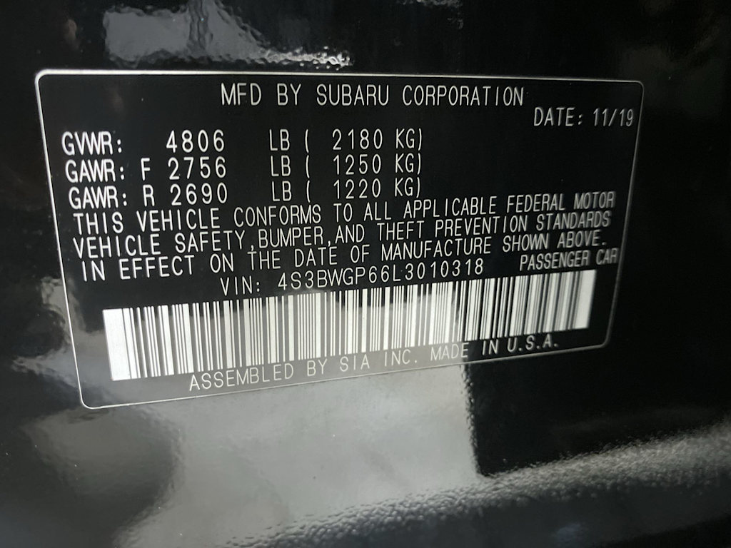 Thumbnail: 2020 Subaru Legacy - 19