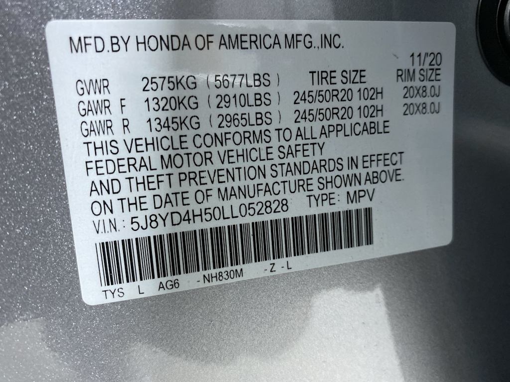 Thumbnail: 2020 Acura MDX - 19