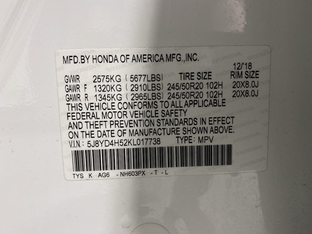 2019 Acura MDX Technology 17