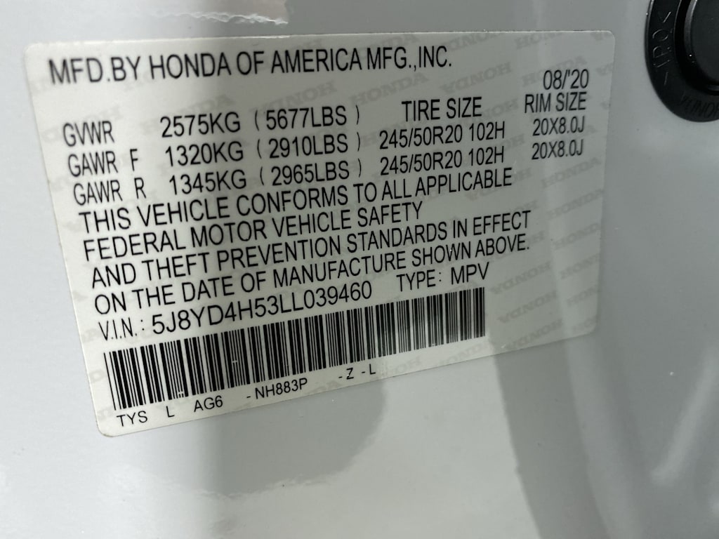 Thumbnail: 2020 Acura MDX - 18