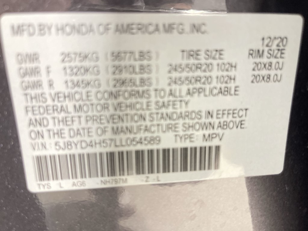 Thumbnail: 2020 Acura MDX - 17