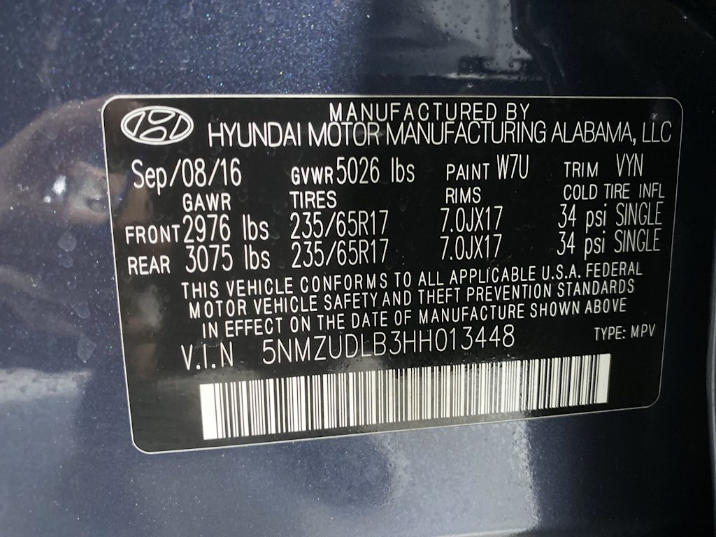 Thumbnail: 2017 Hyundai Santa Fe - 18