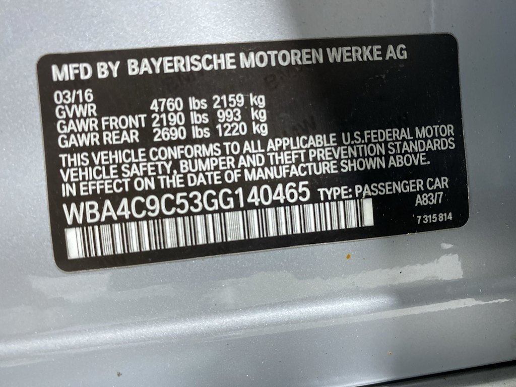 Thumbnail: 2016 BMW 4 Series - 18