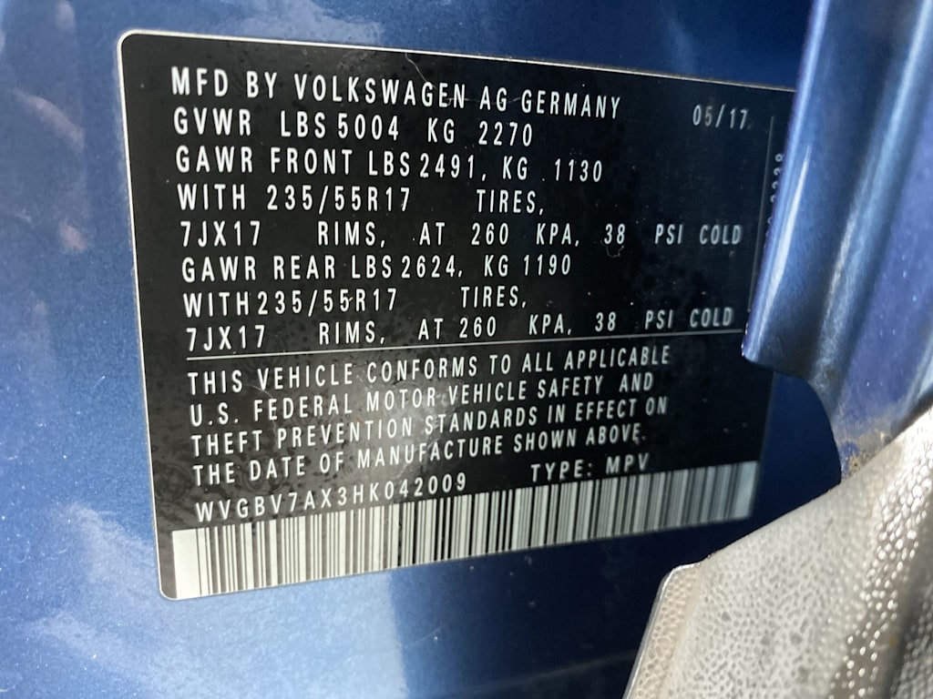 Thumbnail: 2017 Volkswagen Tiguan - 19