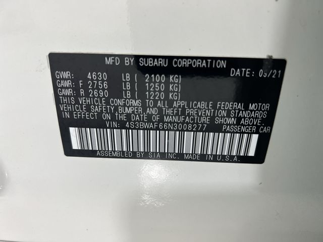 Thumbnail: 2022 Subaru Legacy - 18