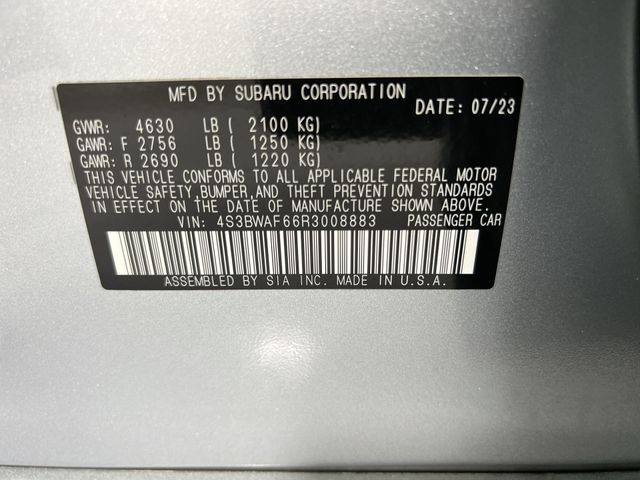 Thumbnail: 2024 Subaru Legacy - 19