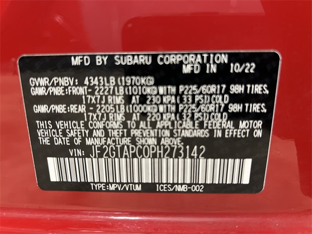 Thumbnail: 2023 Subaru Crosstrek - 19