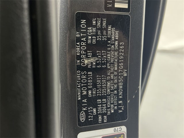 Thumbnail: 2016 Kia Sedona - 17