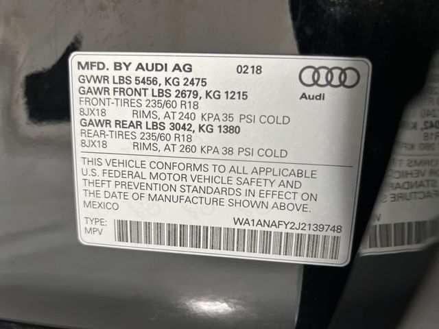 Thumbnail: 2018 Audi Q5 - 18