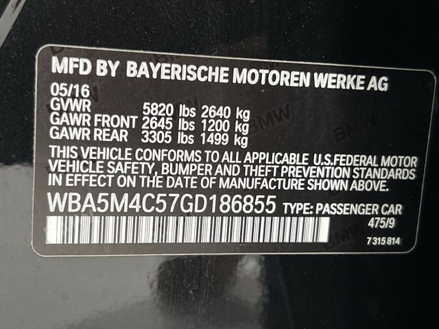 Thumbnail: 2016 BMW 5 Series - 19