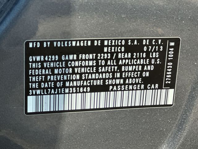 Thumbnail: 2014 Volkswagen Jetta - 13