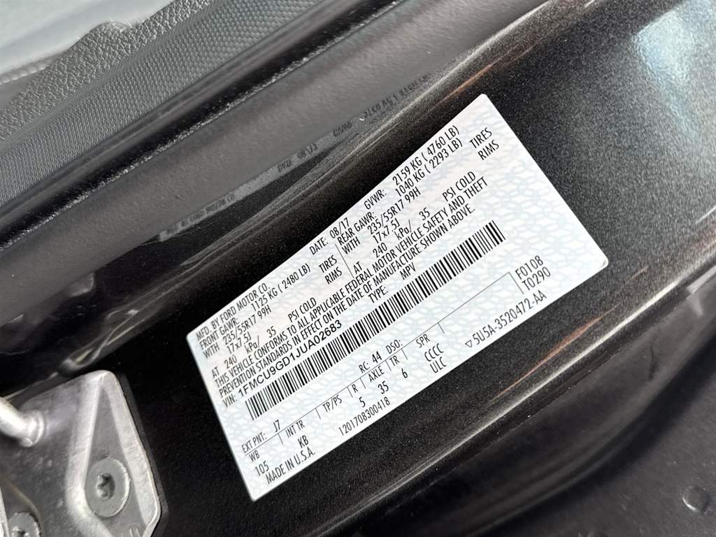 Thumbnail: 2018 Ford Escape - 16