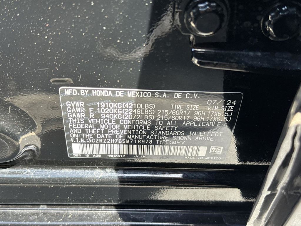 2025 Honda HR-V EX-L 17