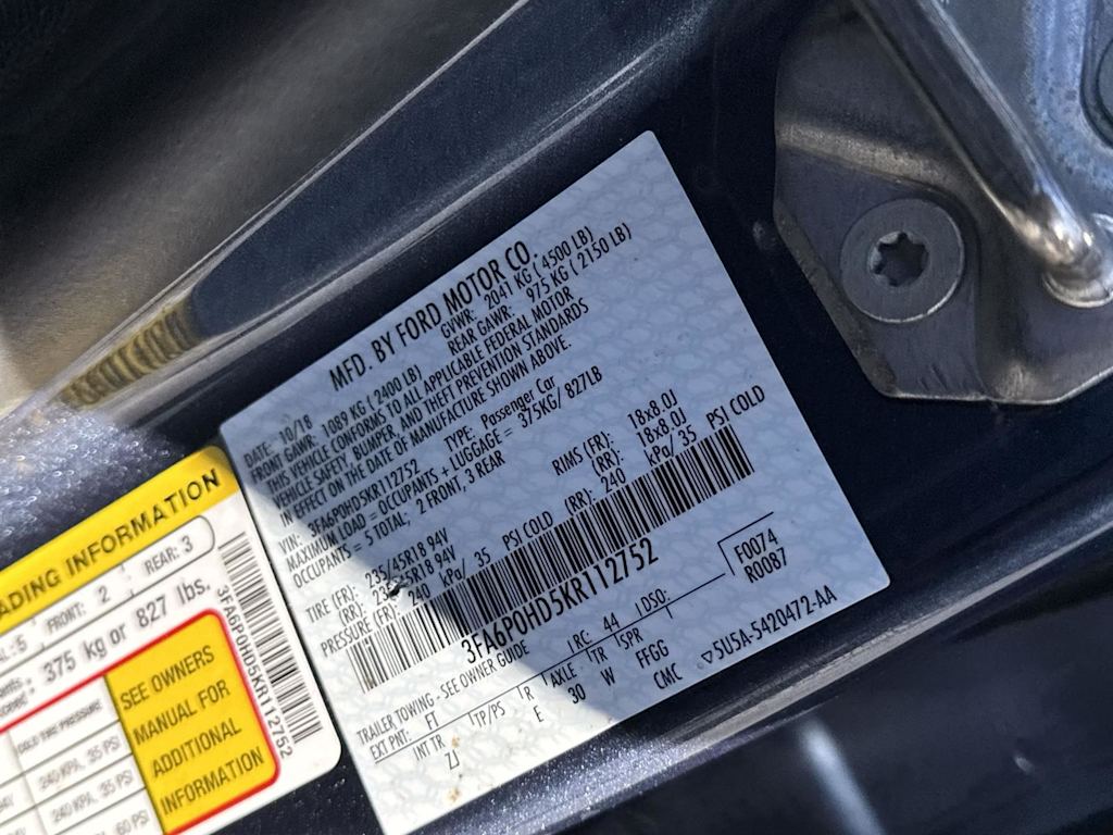 Thumbnail: 2019 Ford Fusion - 29