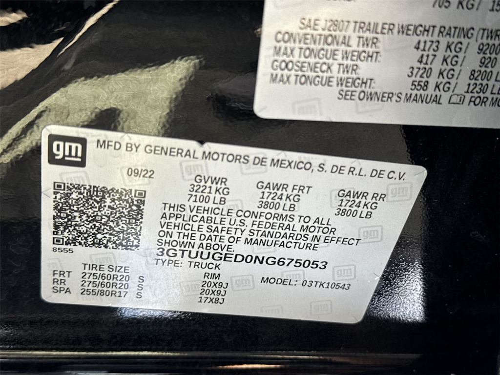 Thumbnail: 2022 GMC Sierra 1500 - 16