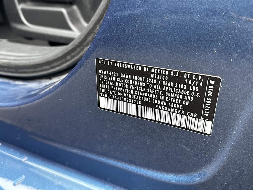 2015 Volkswagen Jetta SE 16