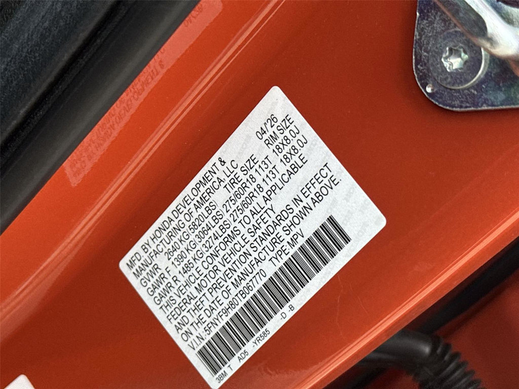 Thumbnail: 2026 Honda Passport - 31