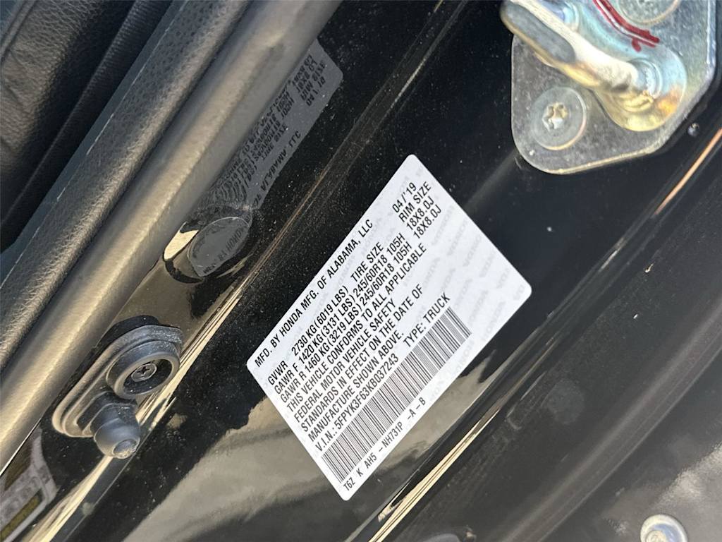 Thumbnail: 2019 Honda Ridgeline - 30