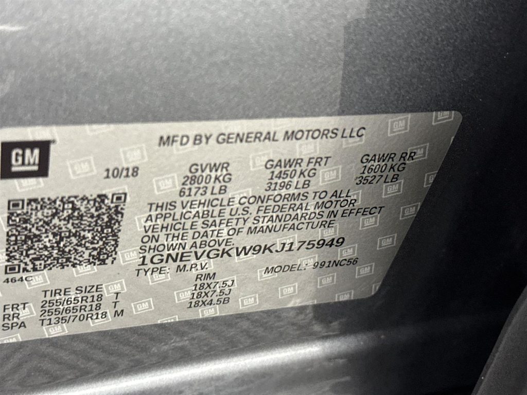 2019 Chevrolet Traverse LT 15