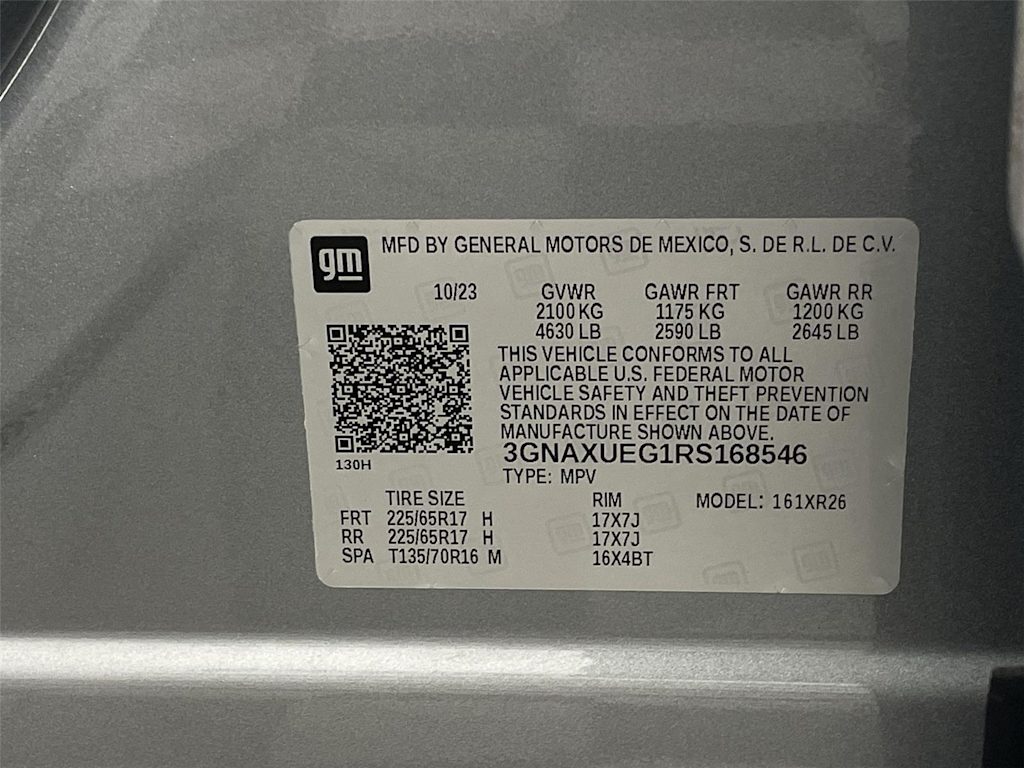 Thumbnail: 2024 Chevrolet Equinox - 17