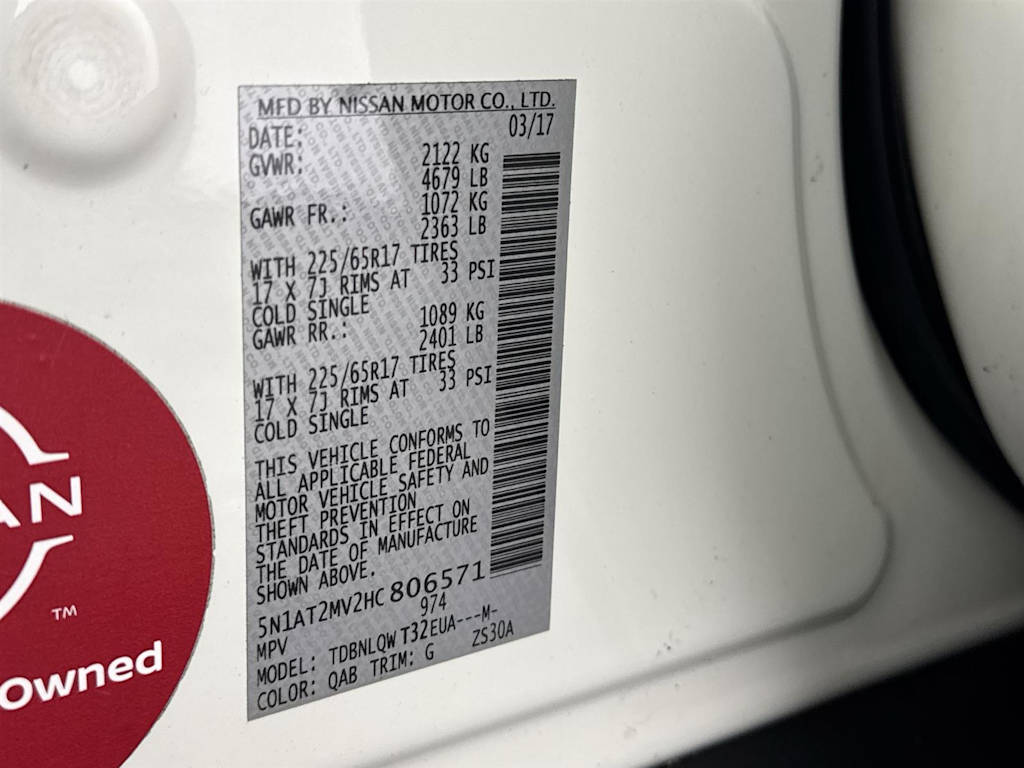 Thumbnail: 2017 Nissan Rogue - 13