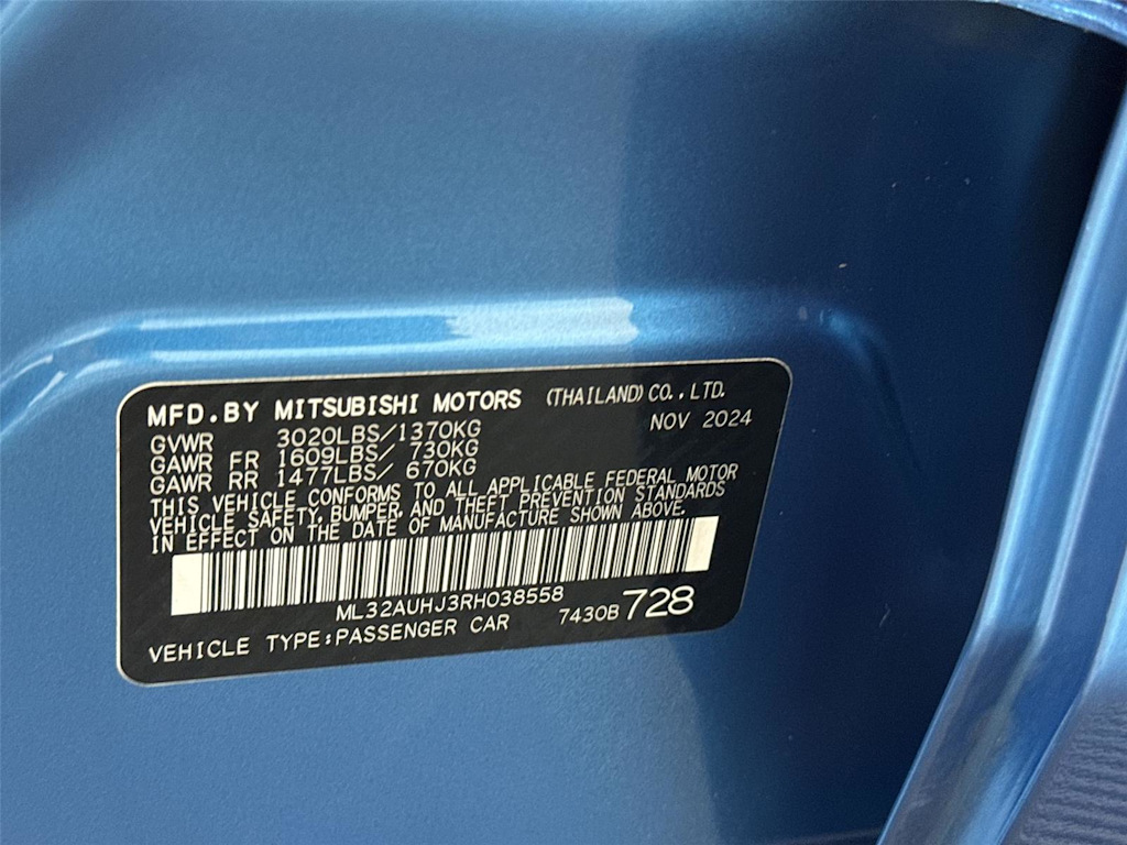 Thumbnail: 2024 Mitsubishi Mirage - 13