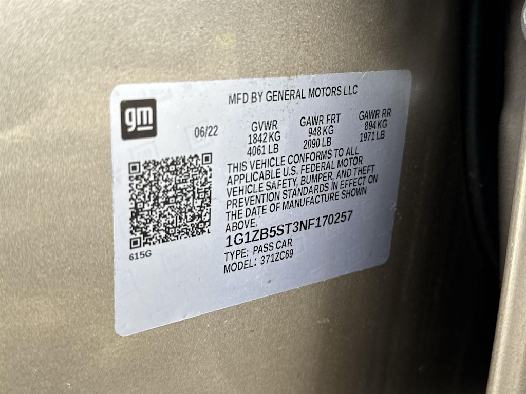 Thumbnail: 2022 Chevrolet Malibu - 15