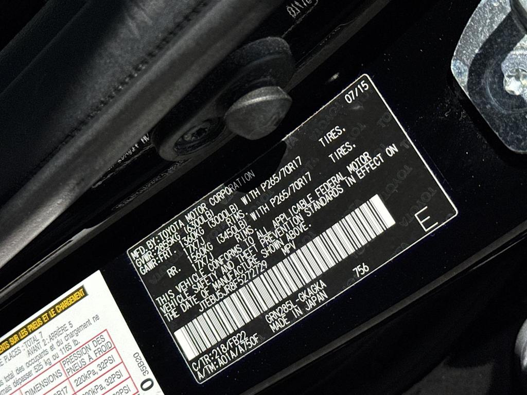 Thumbnail: 2015 Toyota 4Runner - 16