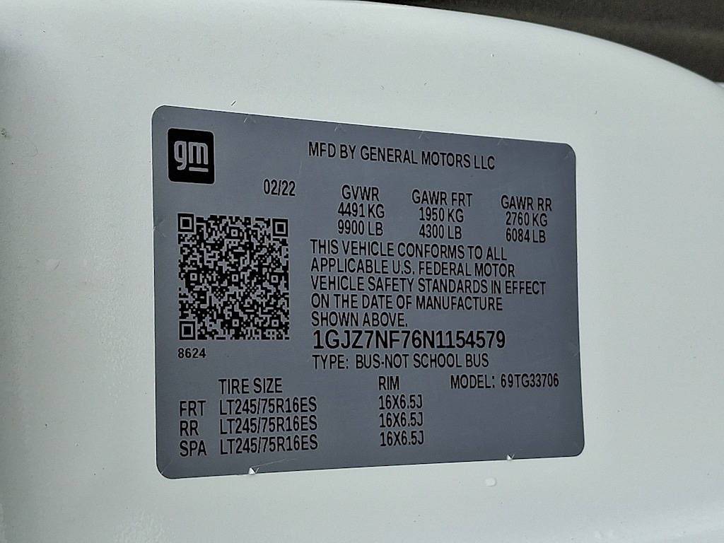 Thumbnail: 2022 GMC Savana - 14