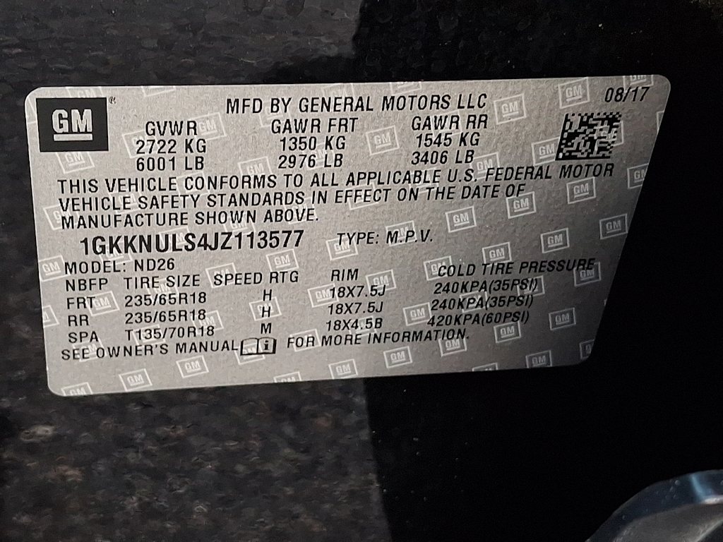 Thumbnail: 2018 GMC Acadia - 13