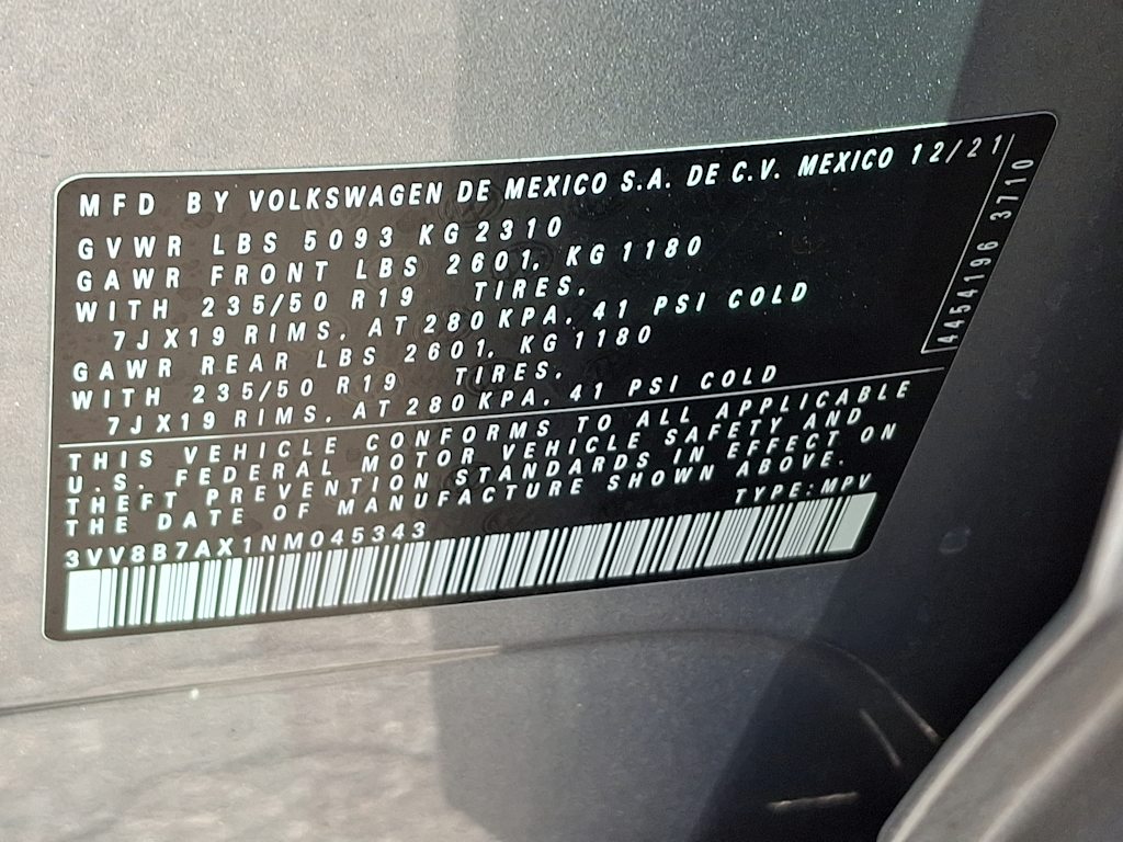 2022 Volkswagen Tiguan SE R-Line Black 13