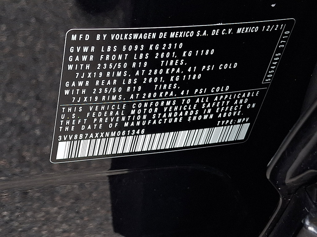 Thumbnail: 2022 Volkswagen Tiguan - 13