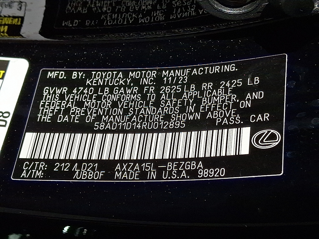 Thumbnail: 2024 Lexus ES - 12