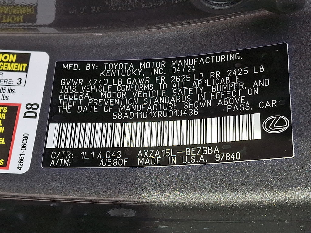 Thumbnail: 2024 Lexus ES - 14