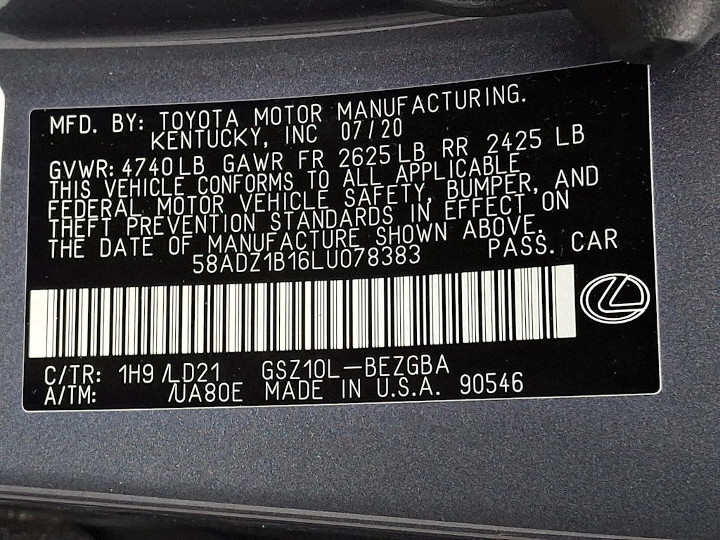 Thumbnail: 2020 Lexus ES - 10