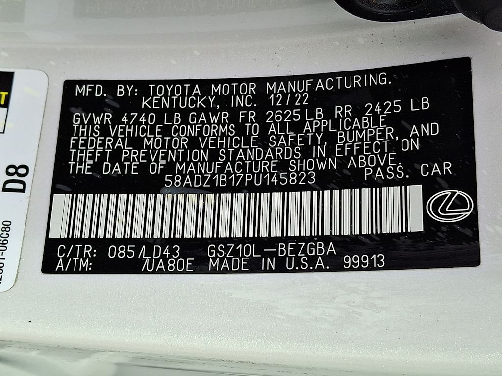 Thumbnail: 2023 Lexus ES - 13