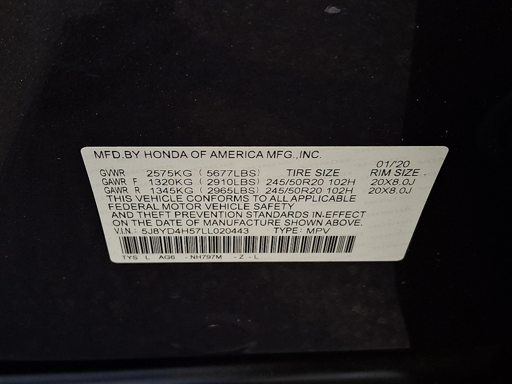Thumbnail: 2020 Acura MDX - 13