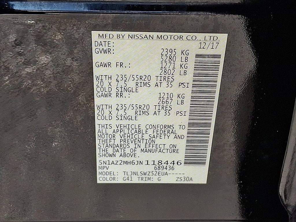 Thumbnail: 2018 Nissan Murano - 13