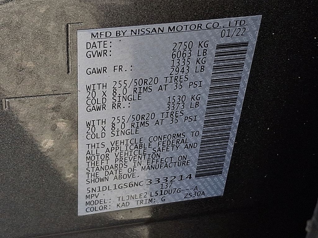 Thumbnail: 2022 INFINITI QX60 - 13