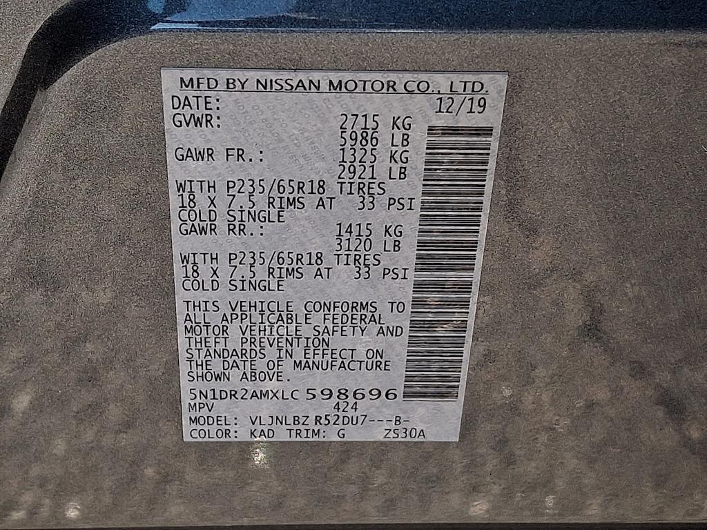 Thumbnail: 2020 Nissan Pathfinder - 14