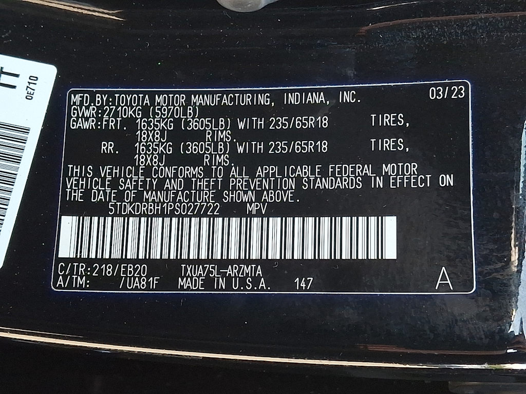 Thumbnail: 2023 Toyota Highlander - 13