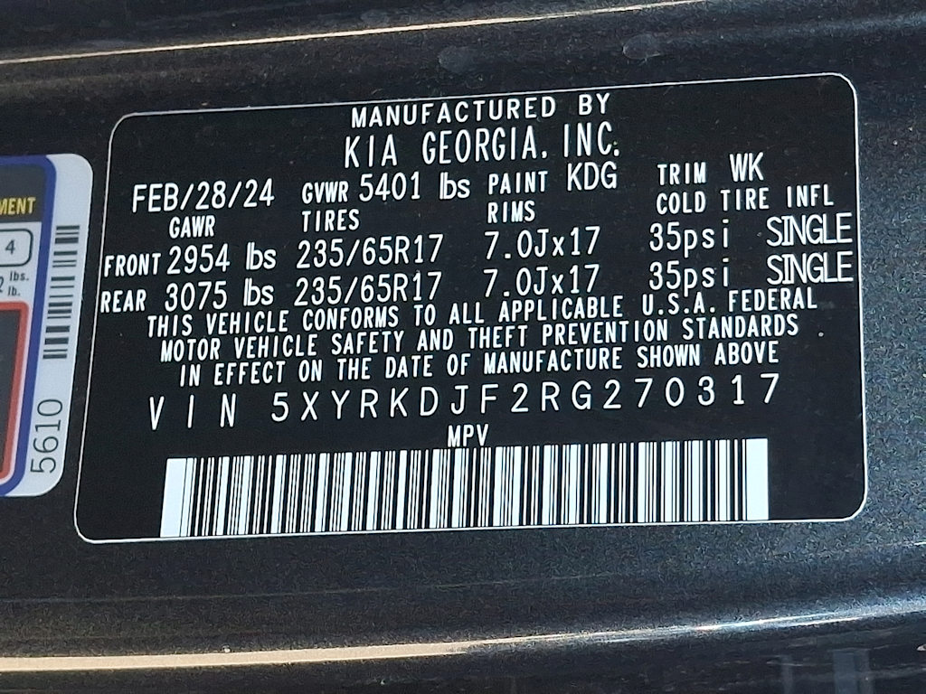 Thumbnail: 2024 Kia Sorento - 10