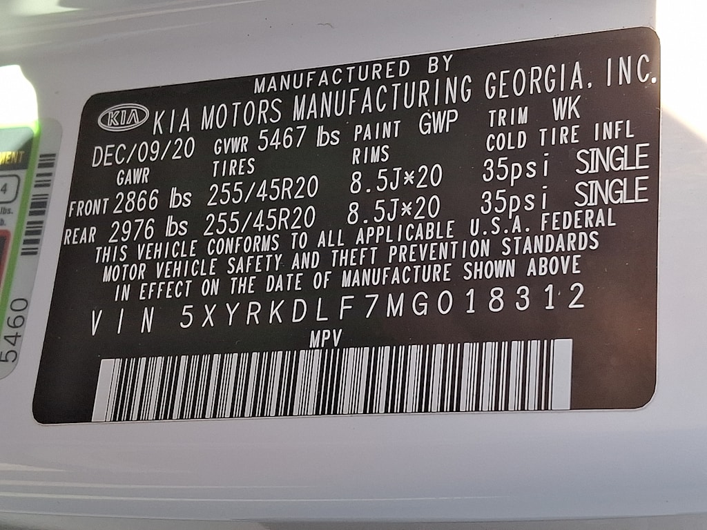 Thumbnail: 2021 Kia Sorento - 13